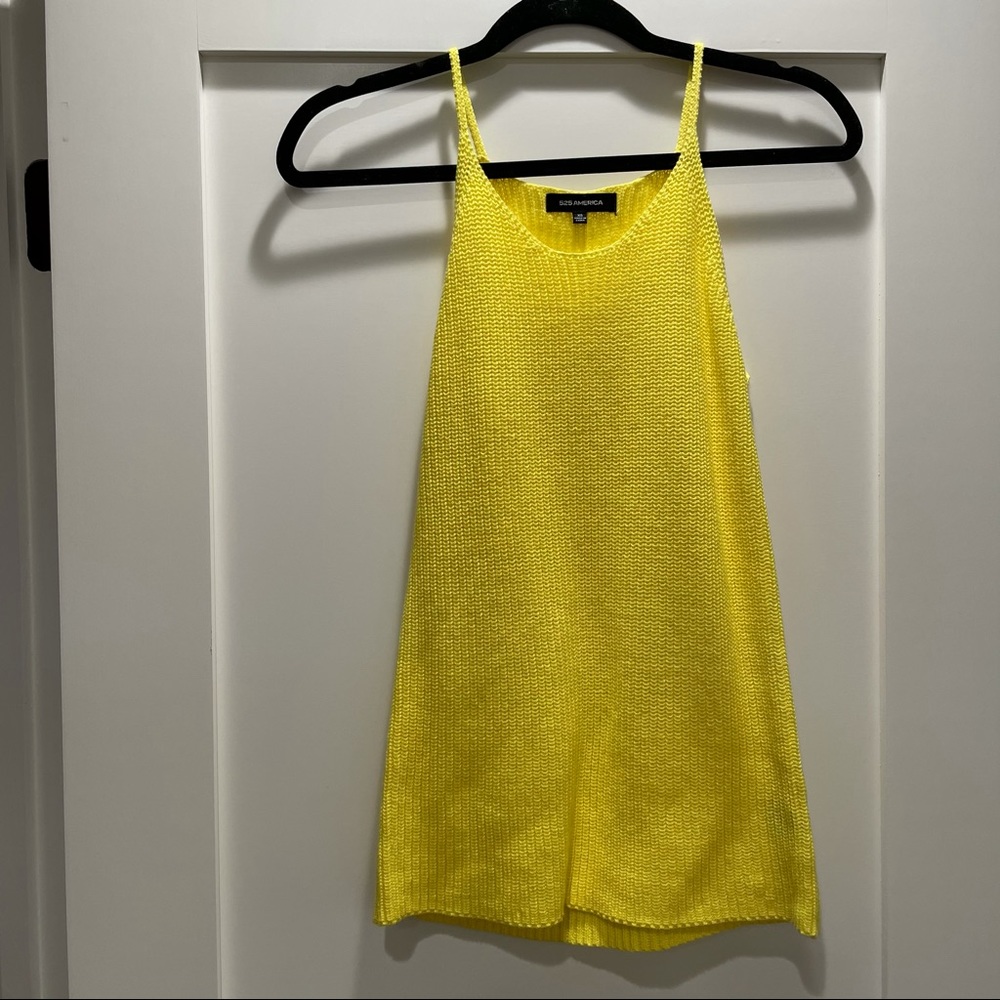 525 America Yellow Sweater